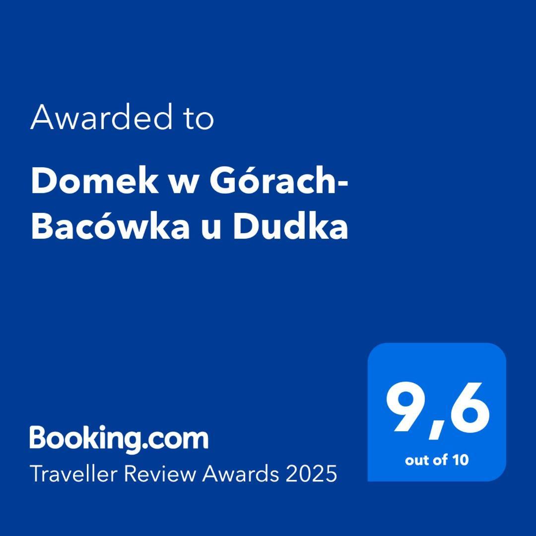 Domek w Górach- Bacówka u Dudka Nowy Targ Exterior foto